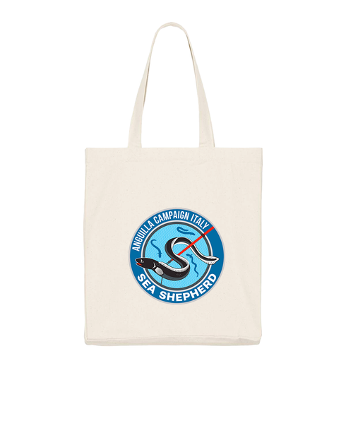 Anguilla Campaign - Borsa Tote in Cotone Biologico