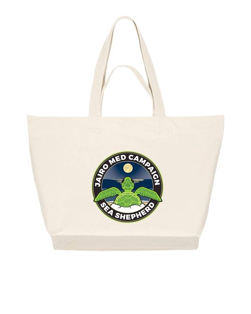 Campagna Jairo Med - Borsa Shopping in Cotone Biologico