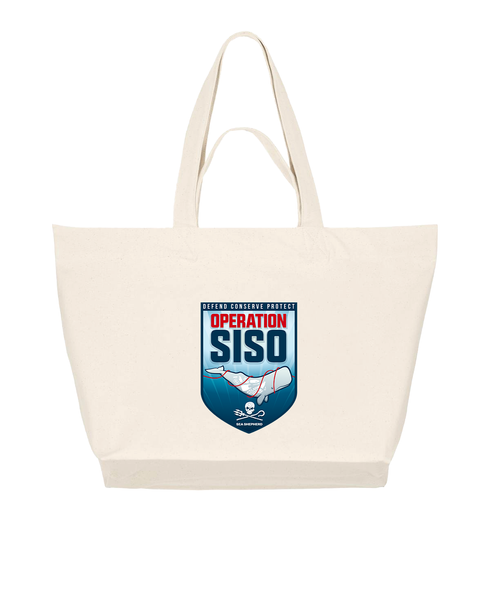 Operazione SISO - Borsa Shopping in Cotone Biologico