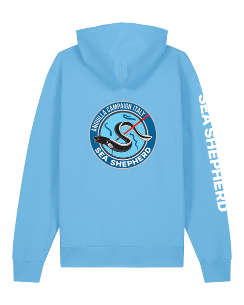 Anguilla Campaign - Felpa con Cappuccio Unisex Regular Fit