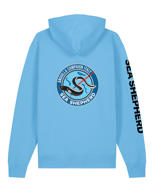 Anguilla Campaign - Felpa con Cappuccio Unisex Regular Fit