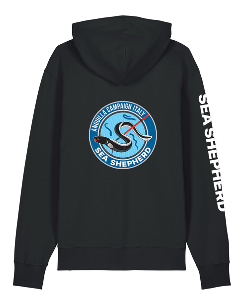 Anguilla Campaign - Felpa con Cappuccio Unisex Regular Fit