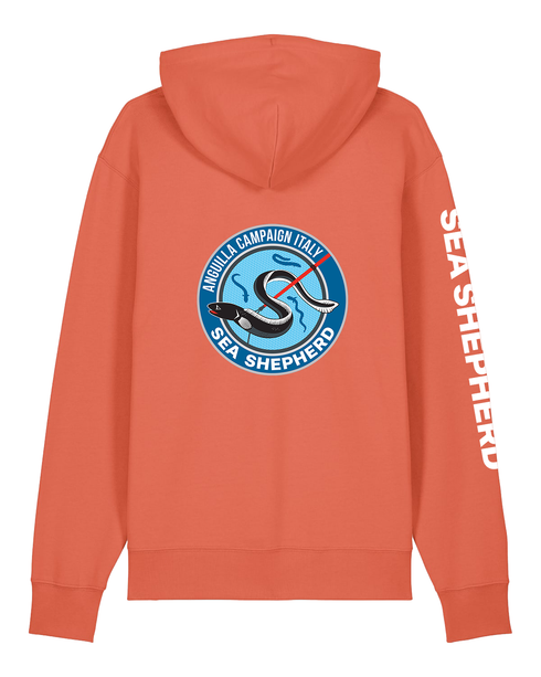 Anguilla Campaign - Felpa con Cappuccio Unisex Regular Fit