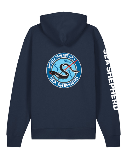 Anguilla Campaign - Felpa con Cappuccio Unisex Regular Fit