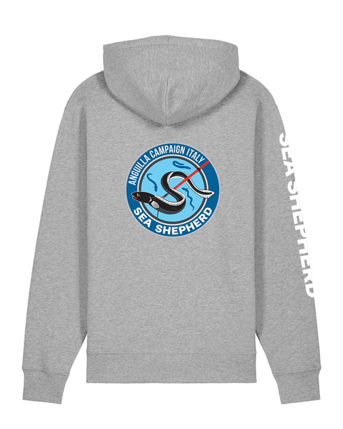 Anguilla Campaign - Felpa con Cappuccio Unisex Regular Fit