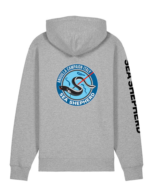 Anguilla Campaign - Felpa con Cappuccio Unisex Regular Fit