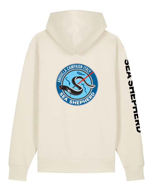 Anguilla Campaign - Felpa con Cappuccio Unisex Regular Fit