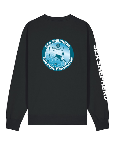 Campagna Ghostnet - Felpa Girocollo Unisex Regular Fit