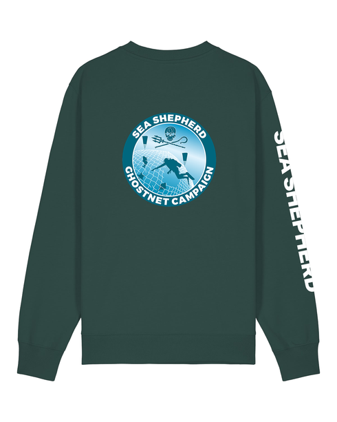 Campagna Ghostnet - Felpa Girocollo Unisex Regular Fit