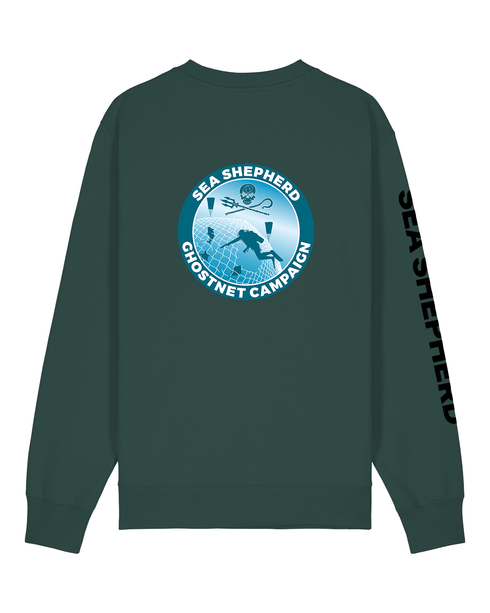 Campagna Ghostnet - Felpa Girocollo Unisex Regular Fit