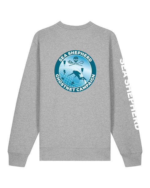 Campagna Ghostnet - Felpa Girocollo Unisex Regular Fit