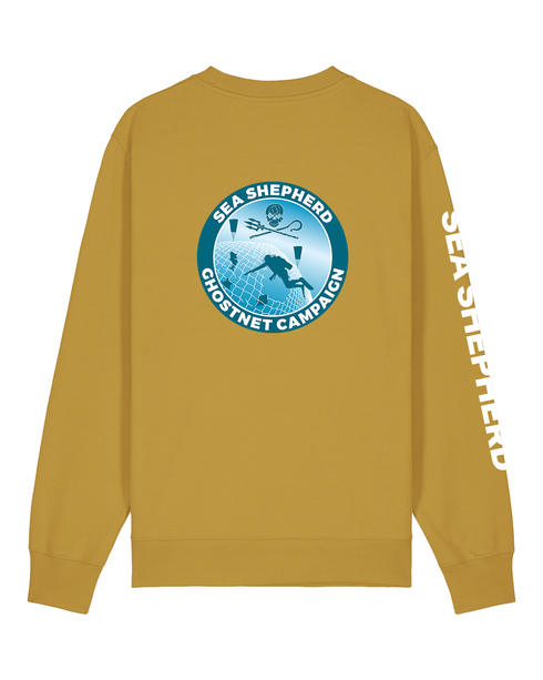 Campagna Ghostnet - Felpa Girocollo Unisex Regular Fit
