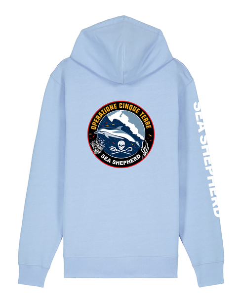 Operazione 5 Terre - Felpa con Cappuccio e Zip Unisex Regular Fit