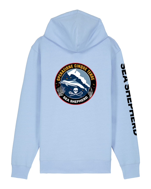 Operazione 5 Terre - Felpa con Cappuccio e Zip Unisex Regular Fit