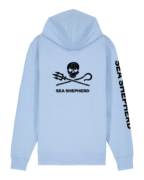 Jolly Roger - Felpa con Cappuccio e Zip Unisex Regular Fit