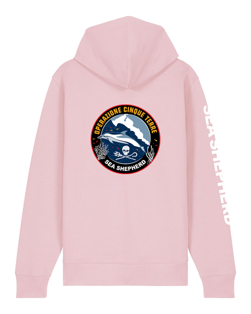 Operazione 5 Terre - Felpa con Cappuccio e Zip Unisex Regular Fit