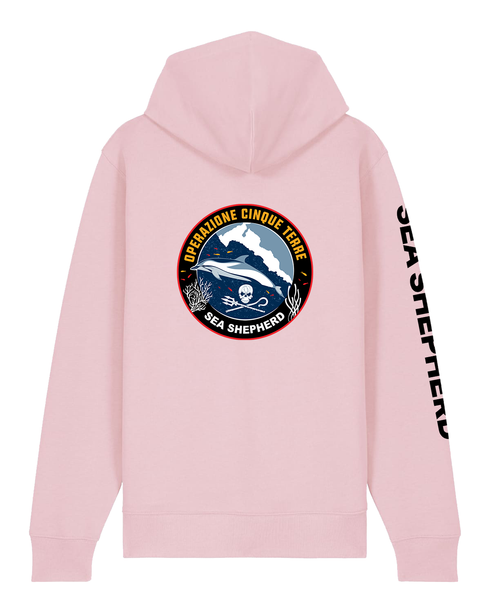 Operazione 5 Terre - Felpa con Cappuccio e Zip Unisex Regular Fit
