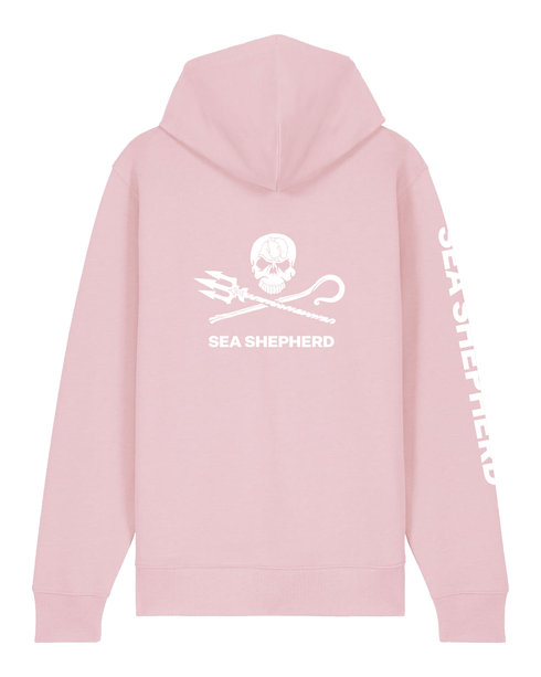 Jolly Roger - Felpa con Cappuccio e Zip Unisex Regular Fit