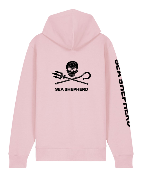 Jolly Roger - Felpa con Cappuccio e Zip Unisex Regular Fit