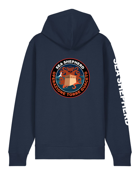 Operazione Torre Guaceto - Felpa con Cappuccio e Zip Unisex Regular Fit