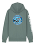 Anguilla Campaign - Felpa con Cappuccio e Zip Unisex Regular Fit