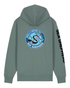 Anguilla Campaign - Felpa con Cappuccio e Zip Unisex Regular Fit