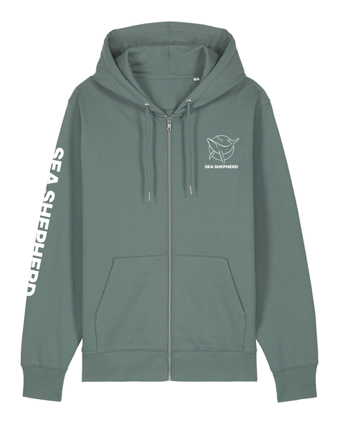 Logo Classico - Felpa con Cappuccio e Zip Unisex Regular Fit