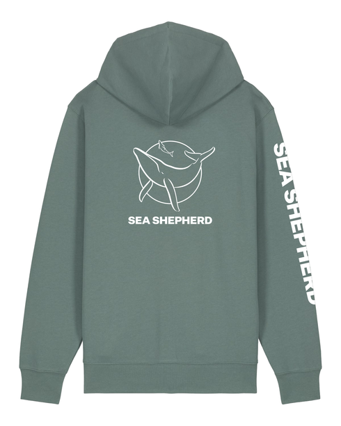 Logo Classico - Felpa con Cappuccio e Zip Unisex Regular Fit