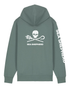 Jolly Roger - Felpa con Cappuccio e Zip Unisex Regular Fit