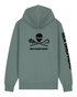 Jolly Roger - Felpa con Cappuccio e Zip Unisex Regular Fit