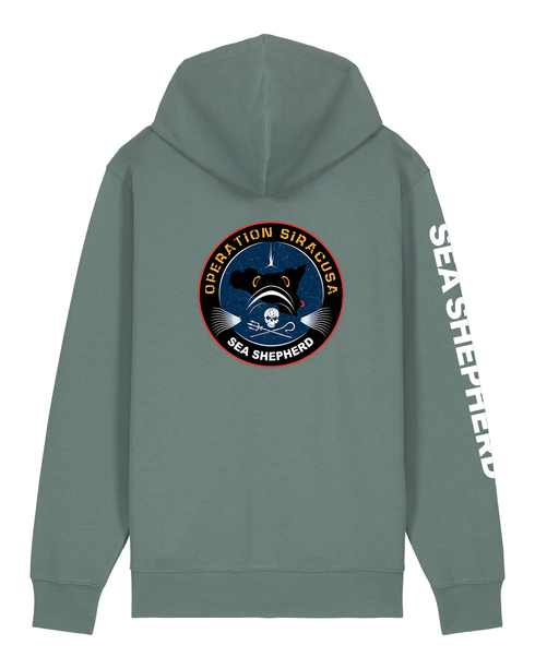 Operazione Siracusa - Felpa con Cappuccio e Zip Unisex Regular Fit