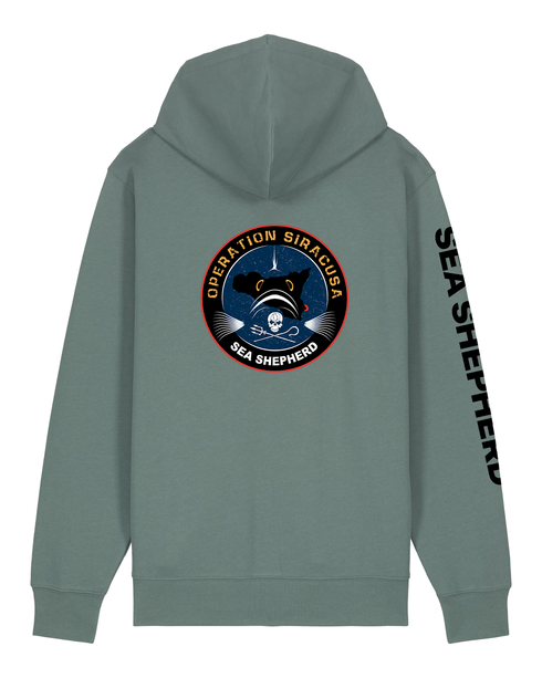 Operazione Siracusa - Felpa con Cappuccio e Zip Unisex Regular Fit