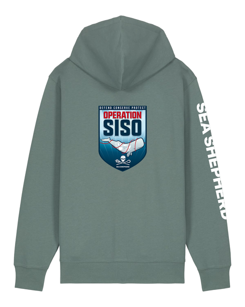 Operazione SISO - Felpa con Cappuccio e Zip Unisex Regular Fit
