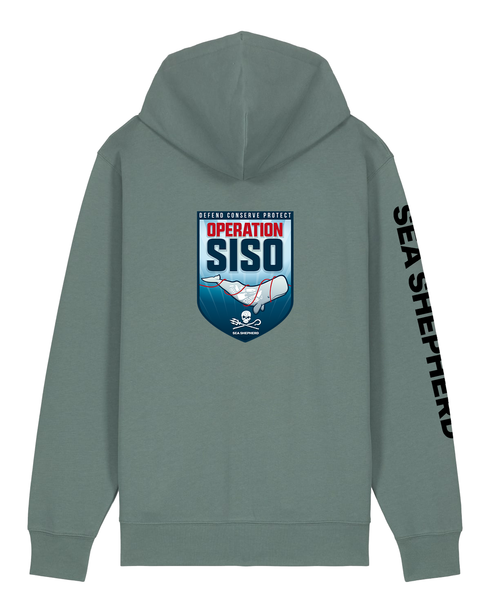 Operazione SISO - Felpa con Cappuccio e Zip Unisex Regular Fit