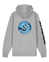 Anguilla Campaign - Felpa con Cappuccio e Zip Unisex Regular Fit