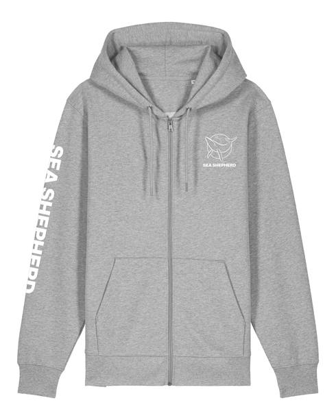 Logo Classico - Felpa con Cappuccio e Zip Unisex Regular Fit