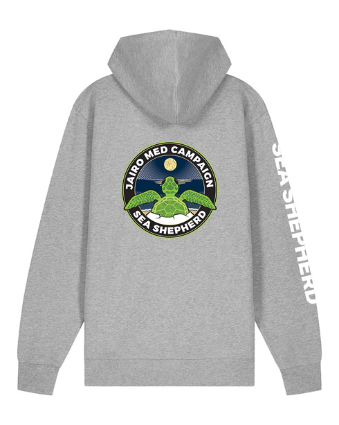 Campagna Jairo Med - Felpa con Cappuccio e Zip Unisex Regular Fit