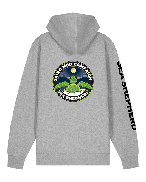 Campagna Jairo Med - Felpa con Cappuccio e Zip Unisex Regular Fit