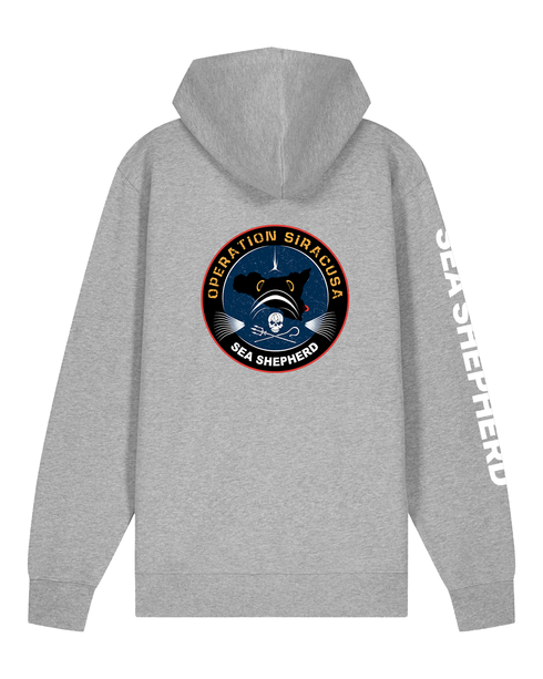 Operazione Siracusa - Felpa con Cappuccio e Zip Unisex Regular Fit