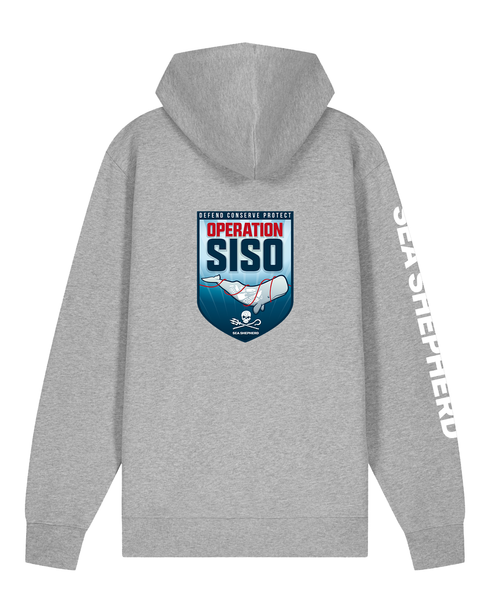 Operazione SISO - Felpa con Cappuccio e Zip Unisex Regular Fit