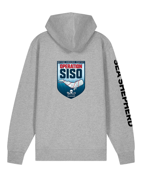 Operazione SISO - Felpa con Cappuccio e Zip Unisex Regular Fit