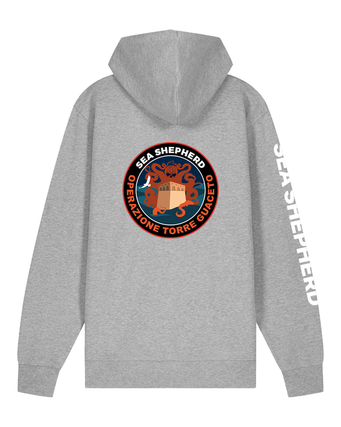 Operazione Torre Guaceto - Felpa con Cappuccio e Zip Unisex Regular Fit