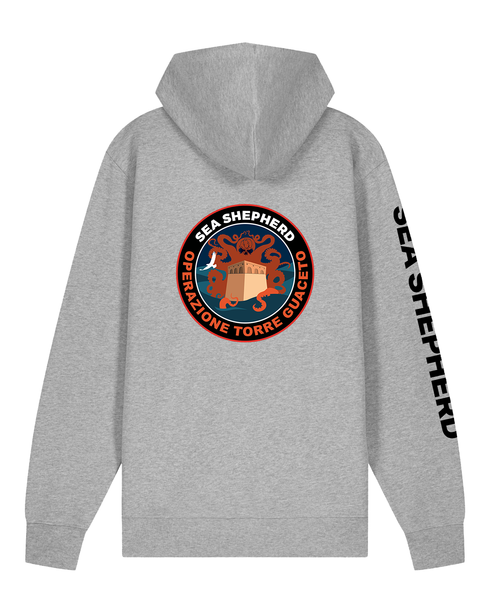Operazione Torre Guaceto - Felpa con Cappuccio e Zip Unisex Regular Fit