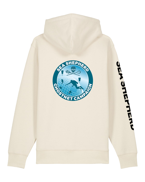 Campagna Ghostnet - Felpa con Cappuccio e Zip Unisex Regular Fit