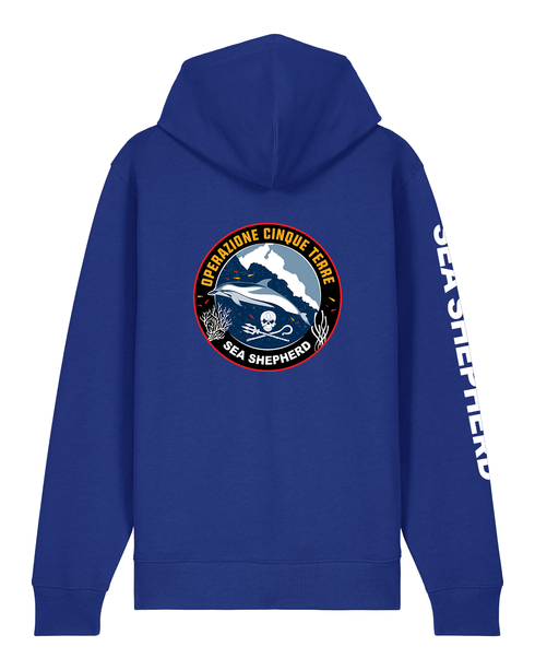 Operazione 5 Terre - Felpa con Cappuccio e Zip Unisex Regular Fit
