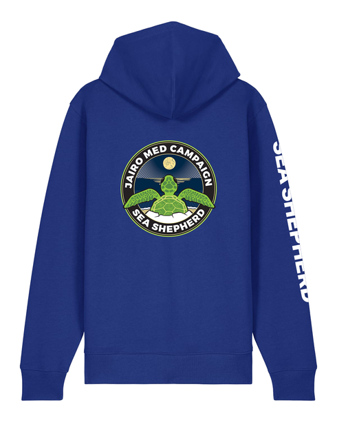 Campagna Jairo Med - Felpa con Cappuccio e Zip Unisex Regular Fit