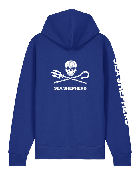 Jolly Roger - Felpa con Cappuccio e Zip Unisex Regular Fit