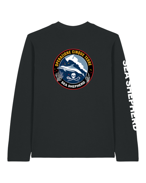 Operazione 5 Terre - Maglietta a Maniche Lunghe Unisex Regular Fit