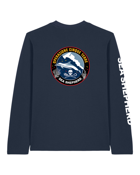 Operazione 5 Terre - Maglietta a Maniche Lunghe Unisex Regular Fit