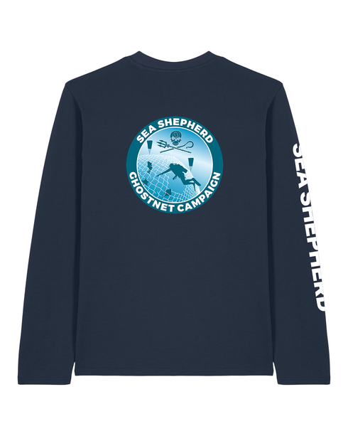 Campagna Ghostnet - Maglietta a Maniche Lunghe Unisex Regular Fit